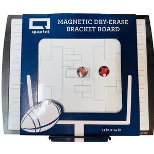 Quartet Magnetic Dry-Erase Bracket Board With Portable Easel 11" X 14" For Plann